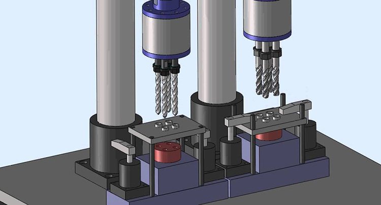 Multi-Spindle Head of Drill and tapping Machine