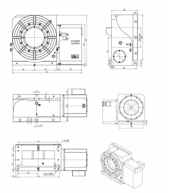 Rotary table_CNC rotary table