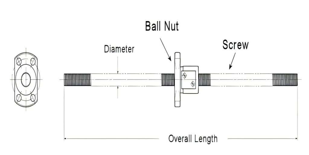 Rolled Ball Screw