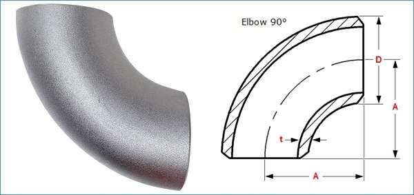 Steel Pipe 90-degree Elbow