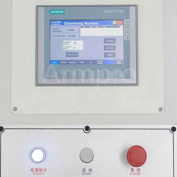 double head chamfering machine details