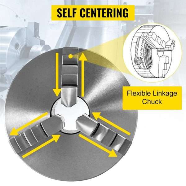 4 jaw self centering chuck