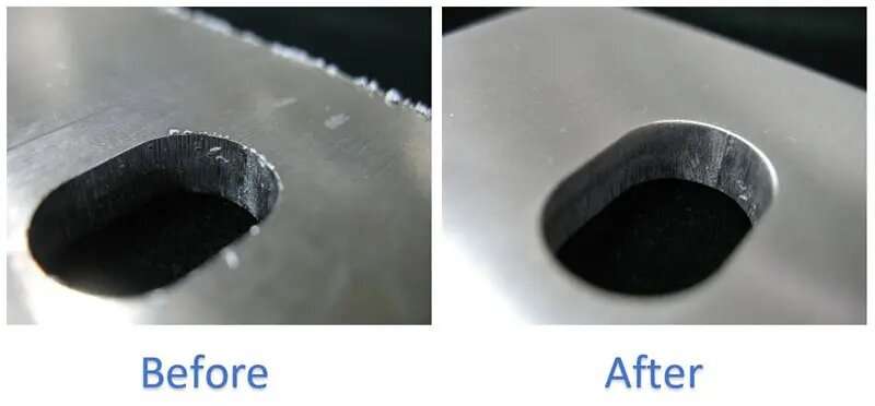 Deburr Aluminum