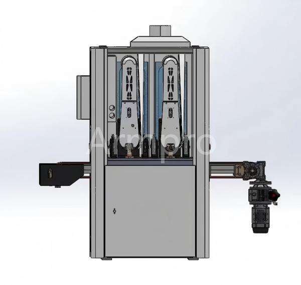 sanding machine layout