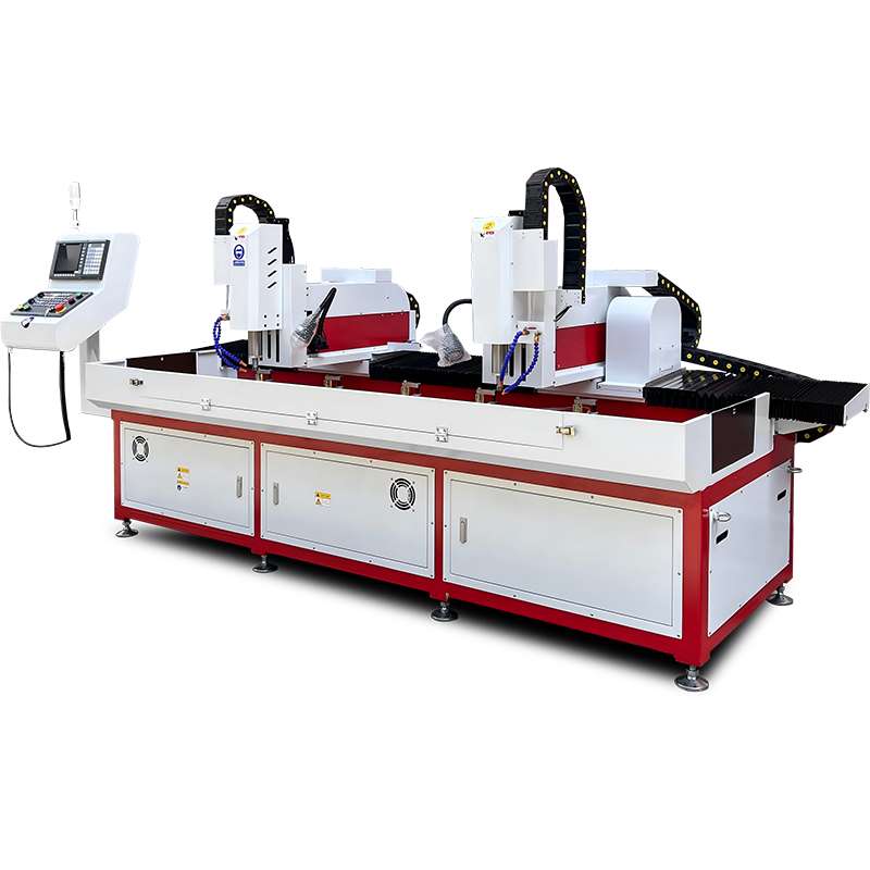 A CNC machine performing high-precision micro-hole drilling on a metal part.