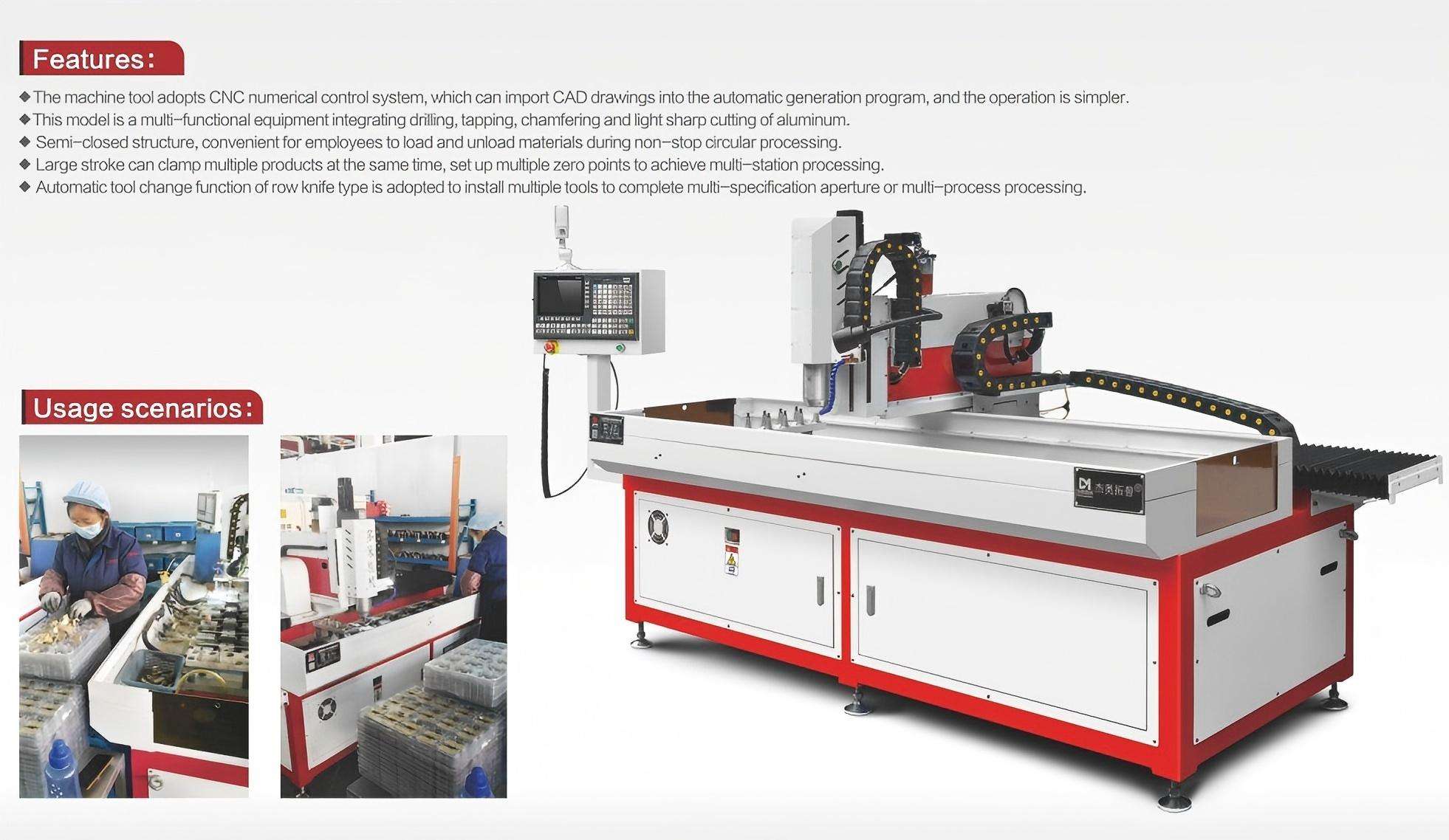 cnc drilling machine for metal