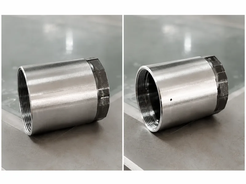 carbon-steel-automotive-part-thread-tapping-before-after