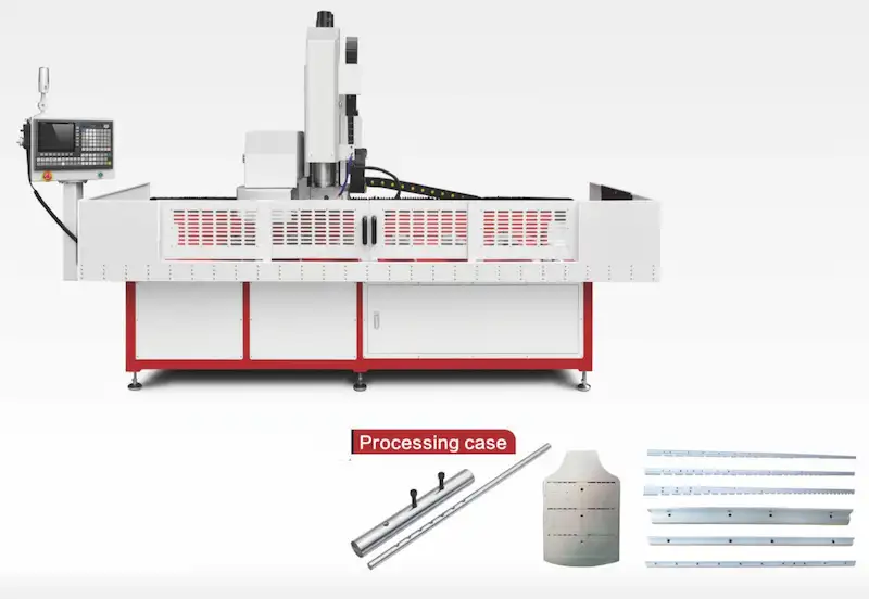 Electric tapping machine for aluminum liquid cooling parts